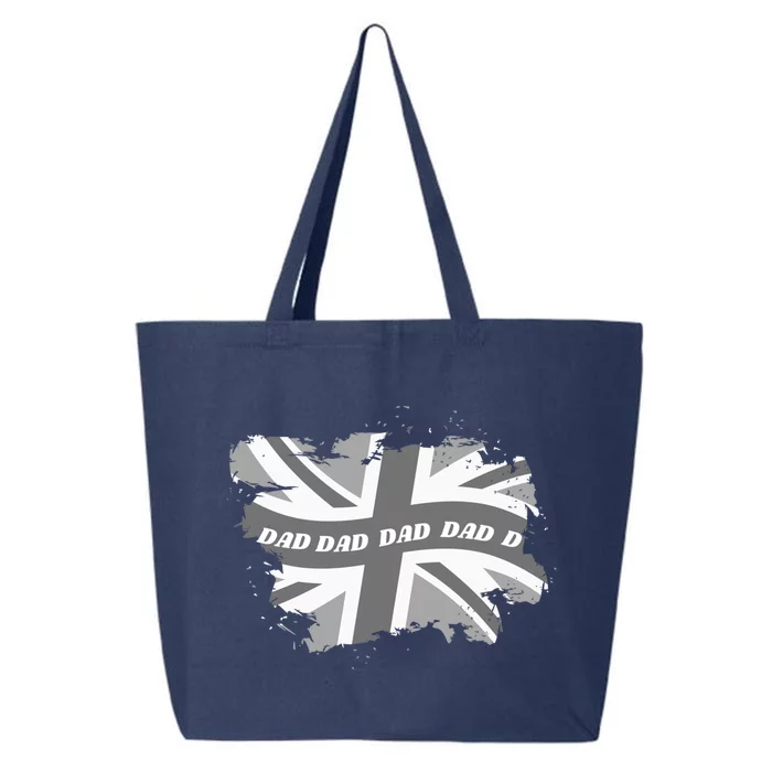 Fashionable Union Jack Matching Clothes Cool Dad Gift 25L Jumbo Tote