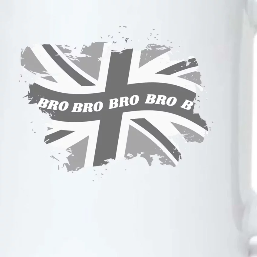 Fashionable Union Jack And Family Matching Clothes Cool Bro Cute Gift Black Color Changing Mug