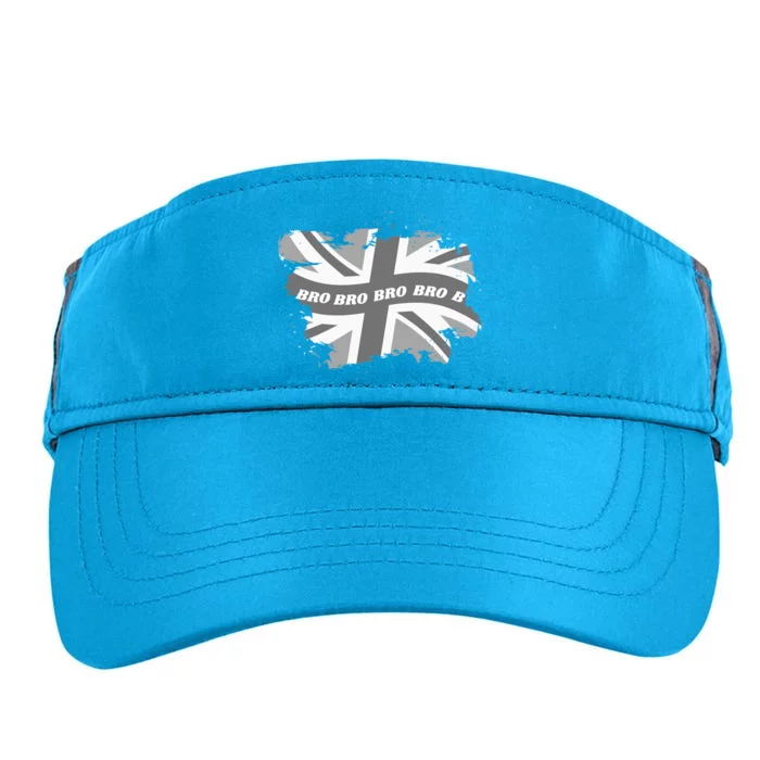 Fashionable Union Jack And Family Matching Clothes Cool Bro Cute Gift Adult Drive Performance Visor