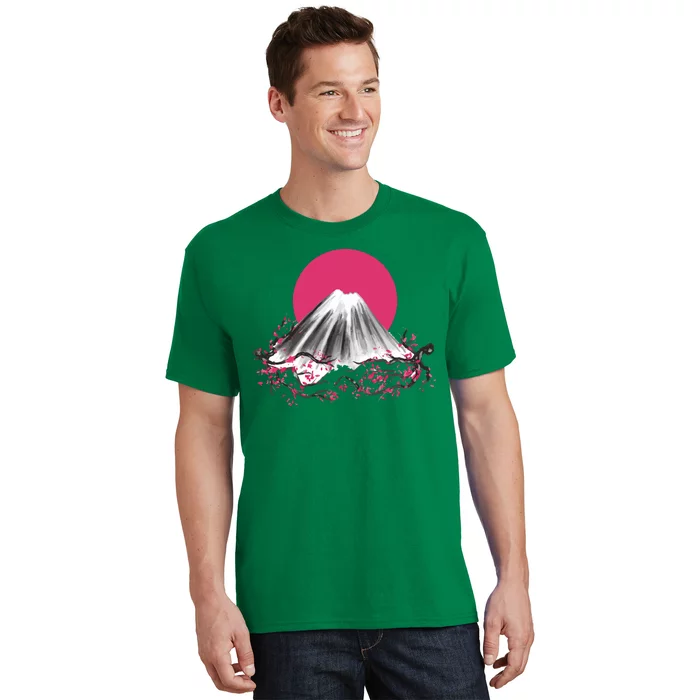 Fuji Mountain Japanese Nature T-Shirt