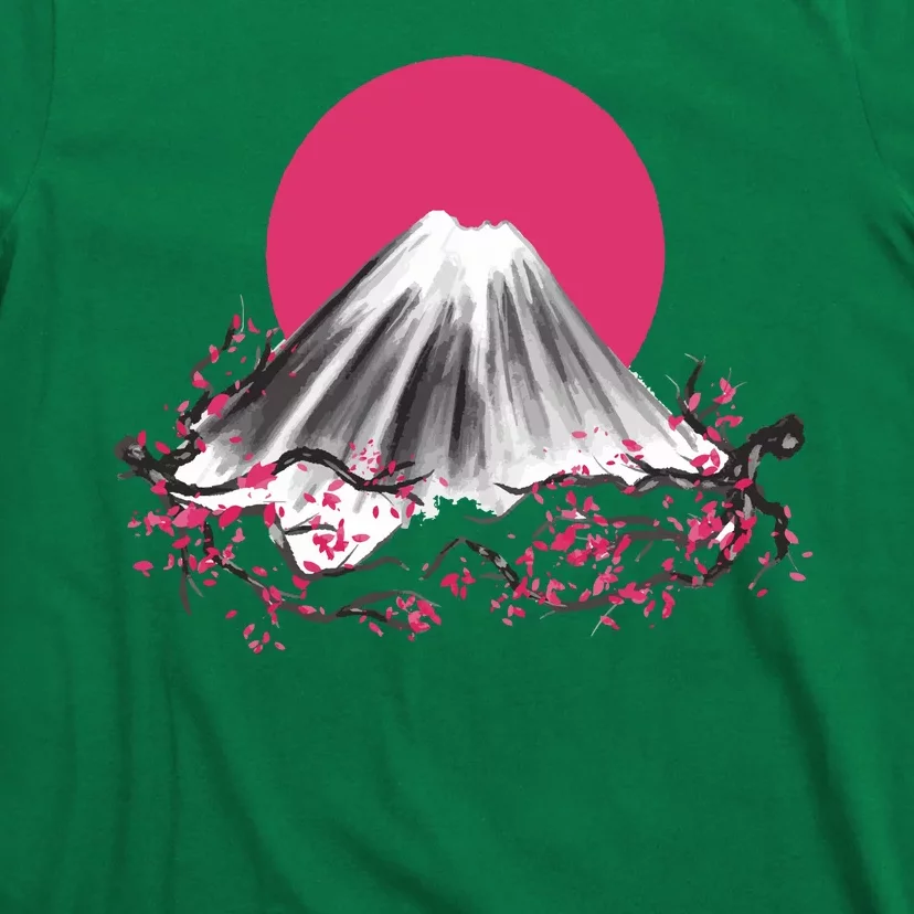 Fuji Mountain Japanese Nature T-Shirt