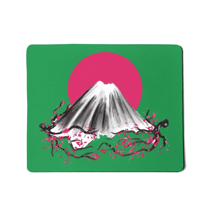 Fuji Mountain Japanese Nature Mousepad