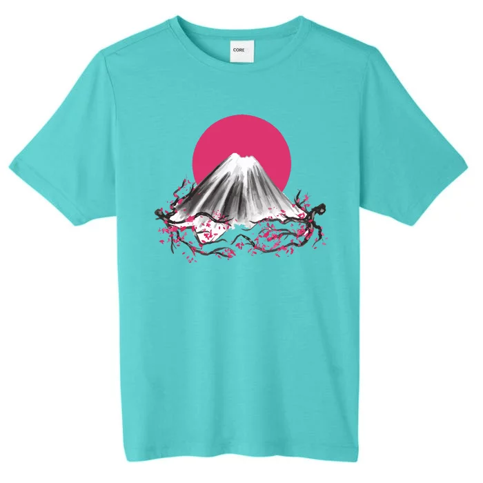 Fuji Mountain Japanese Nature ChromaSoft Performance T-Shirt