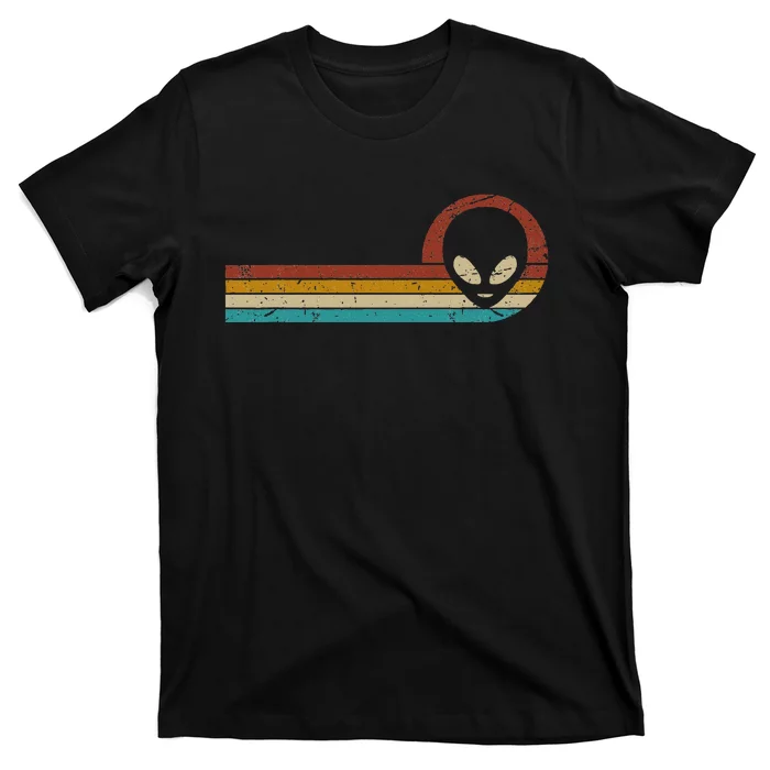 Funny Ufo Lover Retro Style Vintage Alien Space T-Shirt