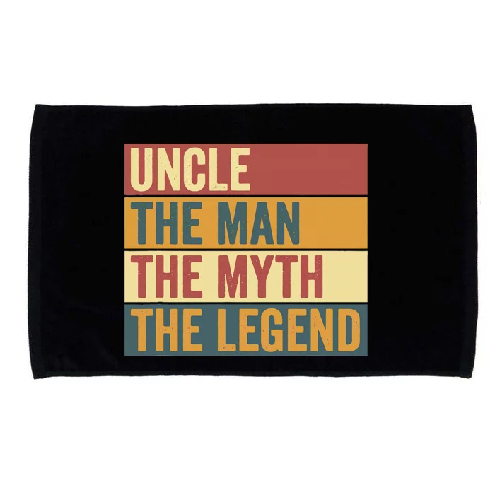 Funny Uncle Legend Saying Microfiber Hand Towel