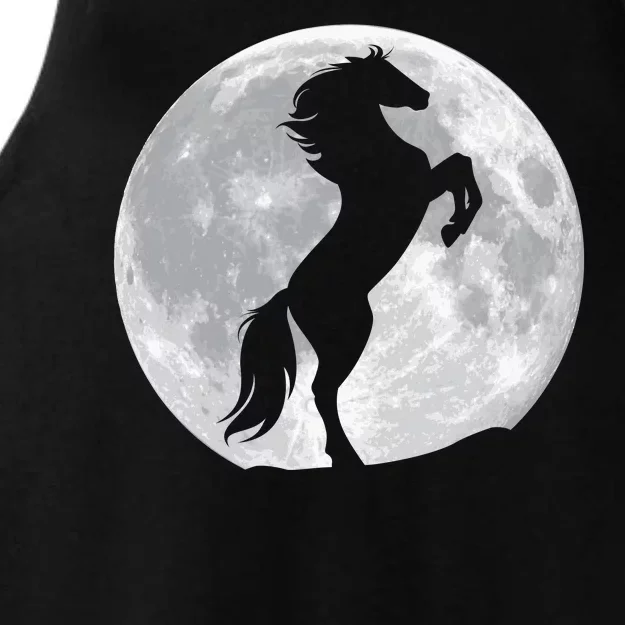 Full Moon Horse Ladies Tri-Blend Wicking Tank