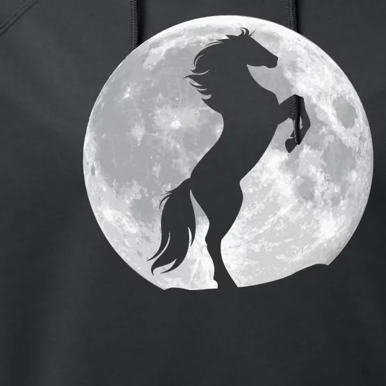 Full Moon Horse Performance Fleece Hoodie