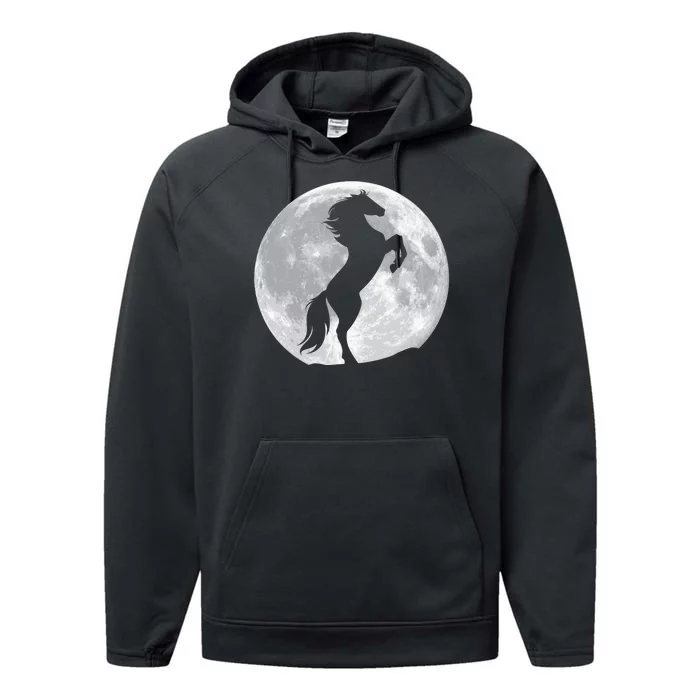 Full Moon Horse Performance Fleece Hoodie