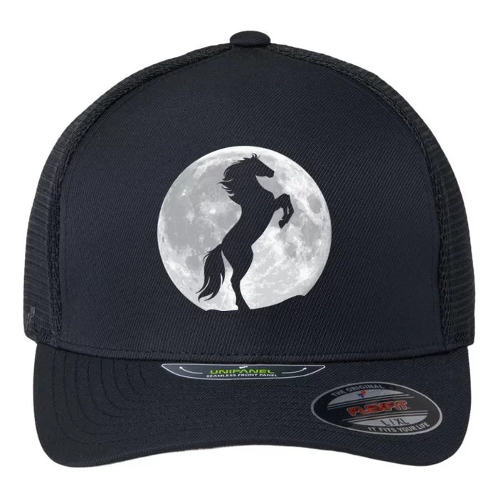 Full Moon Horse Flexfit Unipanel Trucker Cap