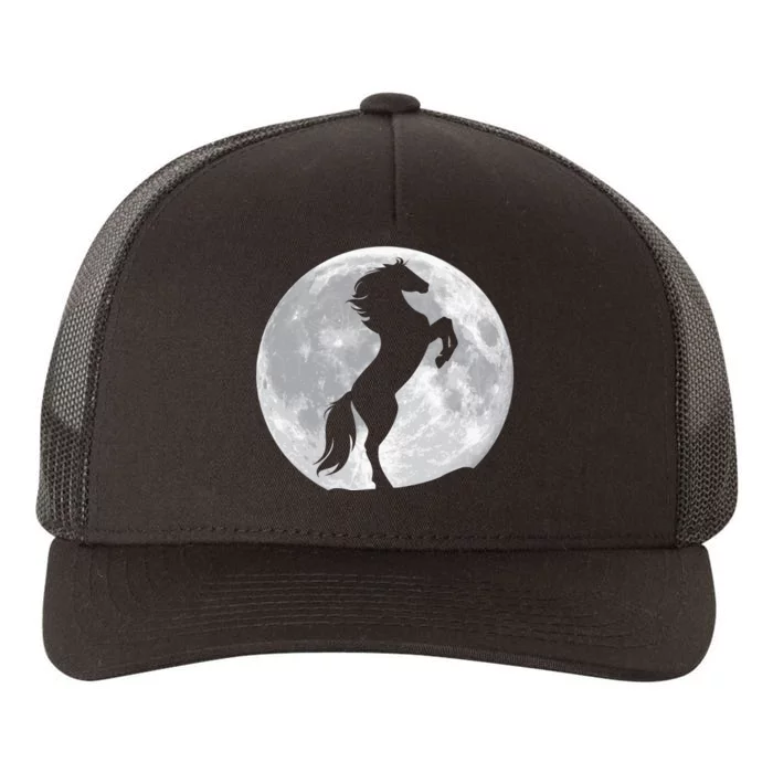 Full Moon Horse Yupoong Adult 5-Panel Trucker Hat