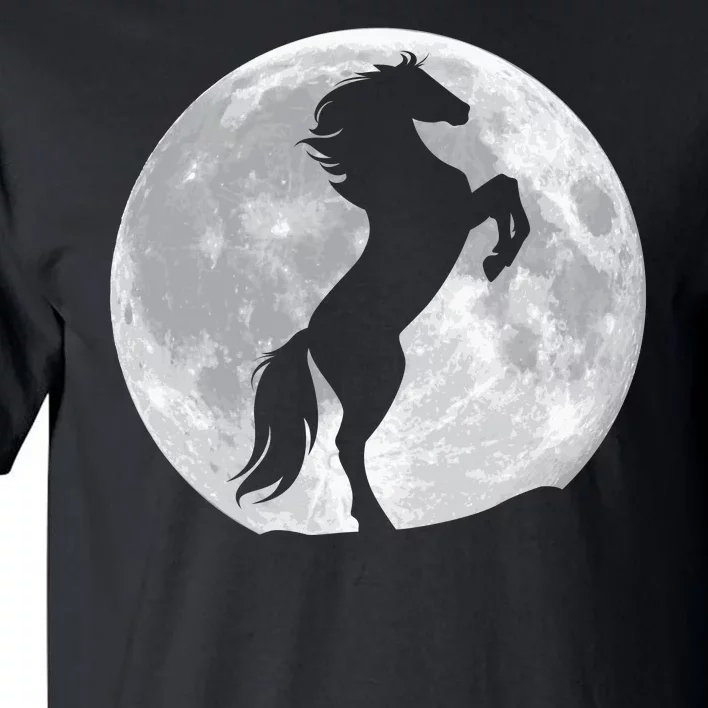 Full Moon Horse Tall T-Shirt