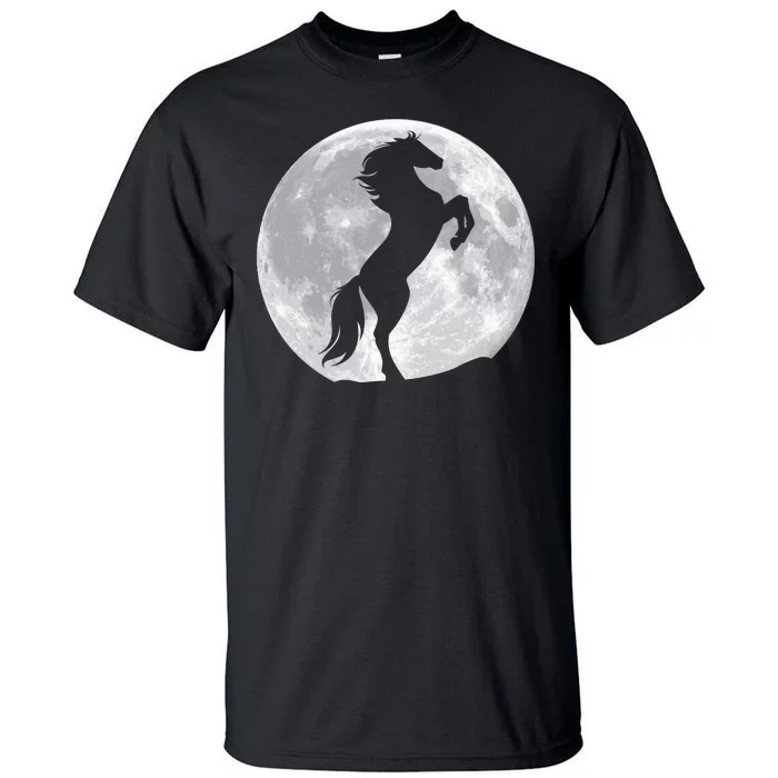 Full Moon Horse Tall T-Shirt