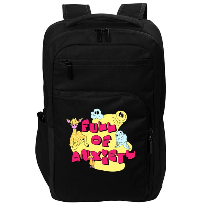 Full Of Anxiety Impact Tech Backpack