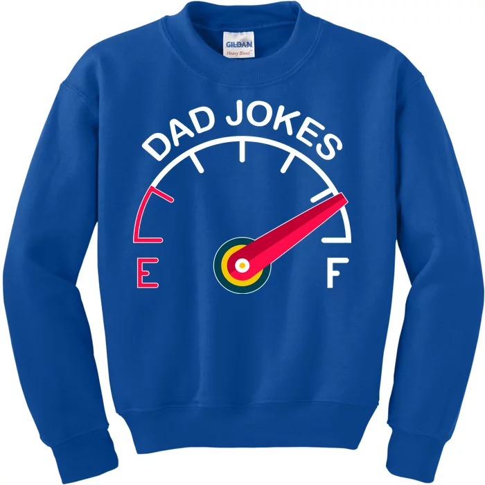 Full Of Dad Jokes Kids Sweatshirt