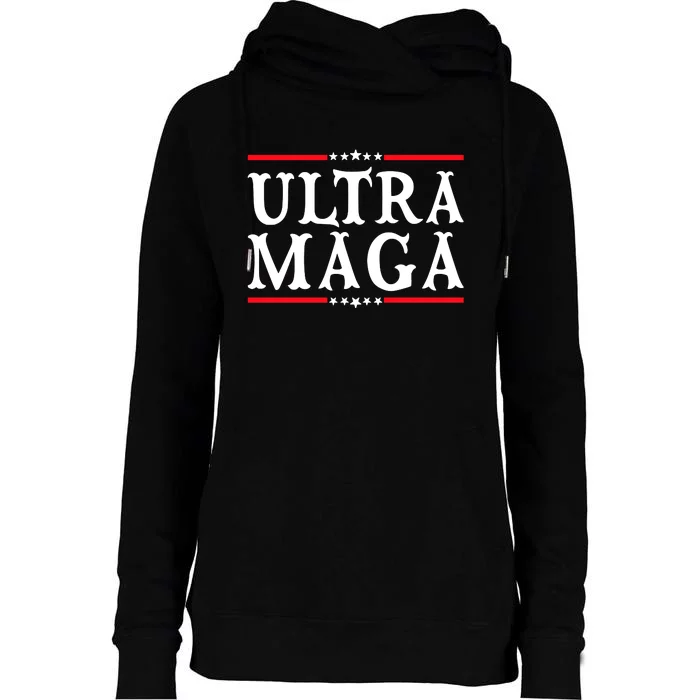 FJB Ultra Maga Womens Funnel Neck Pullover Hood