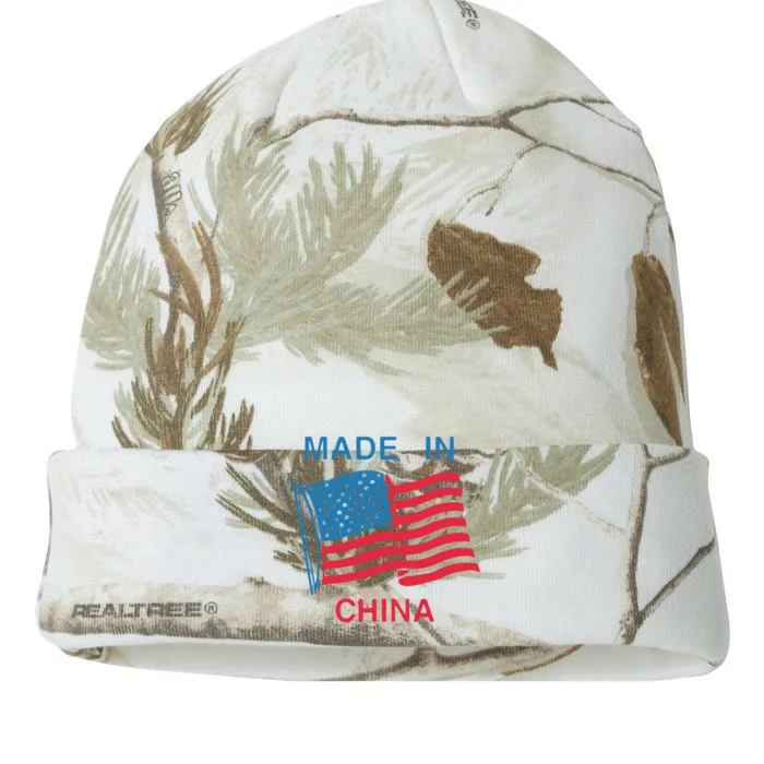 Flag Usa Made In China Kati - 12in Camo Beanie