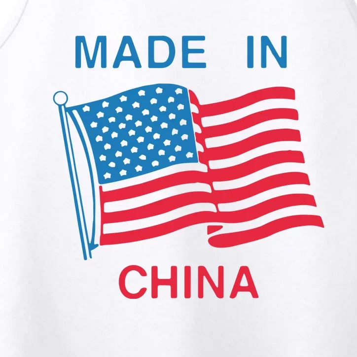 Flag Usa Made In China Performance Tank