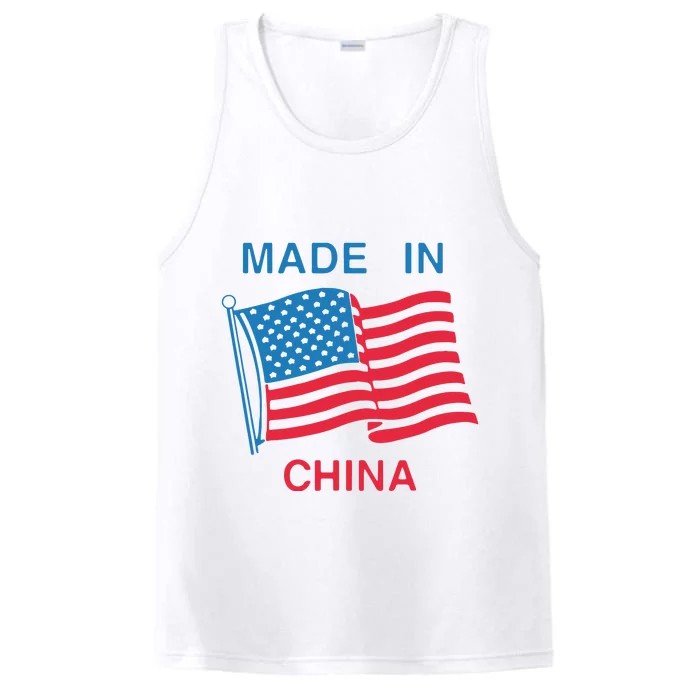 Flag Usa Made In China Performance Tank