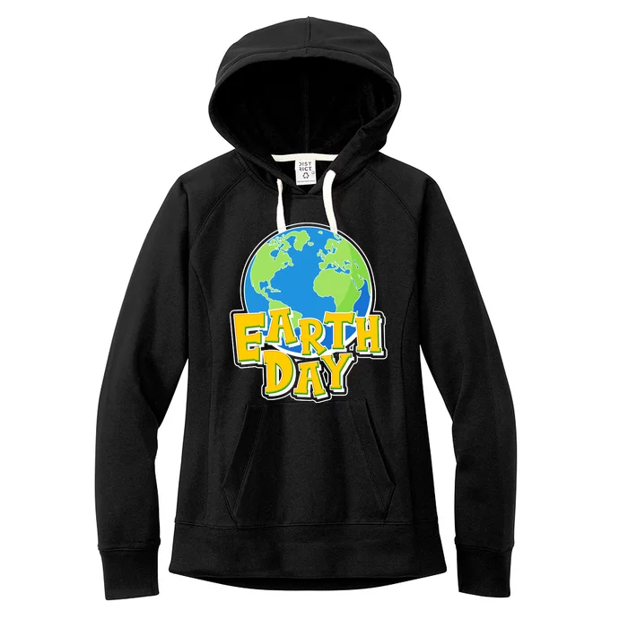 Fun Celebrate Earth Day Women's Fleece Hoodie