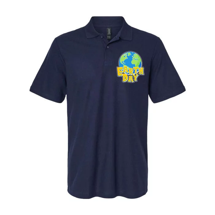 Fun Celebrate Earth Day Softstyle Adult Sport Polo