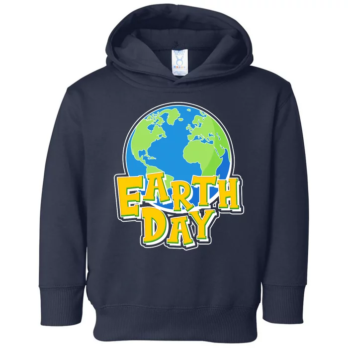 Fun Celebrate Earth Day Toddler Hoodie