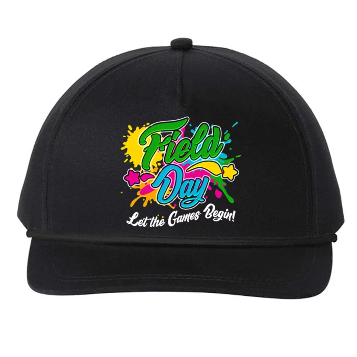 Fun Field Day Let The Games Begin! Snapback Five-Panel Rope Hat