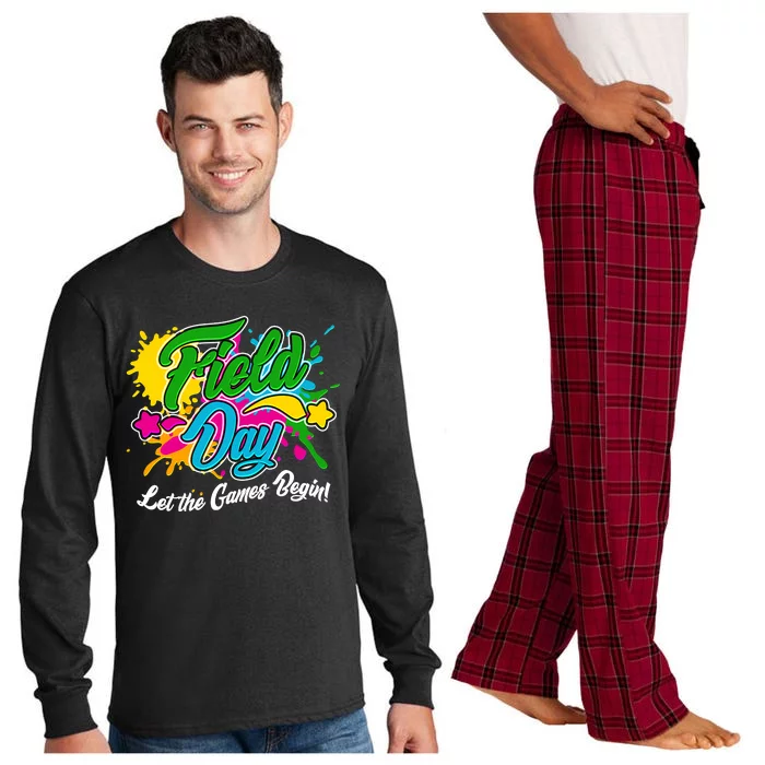 Fun Field Day Let The Games Begin! Long Sleeve Pajama Set