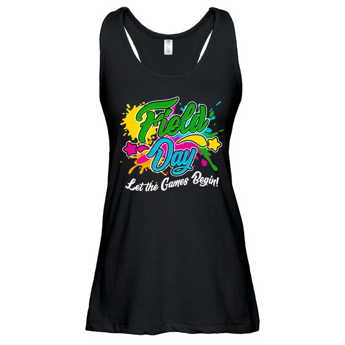 Fun Field Day Let The Games Begin! Ladies Essential Flowy Tank