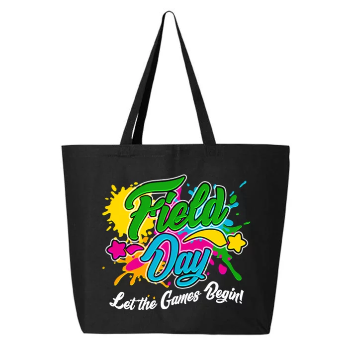 Fun Field Day Let The Games Begin! 25L Jumbo Tote