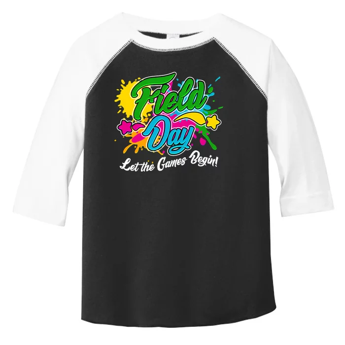 Fun Field Day Let The Games Begin! Toddler Fine Jersey T-Shirt