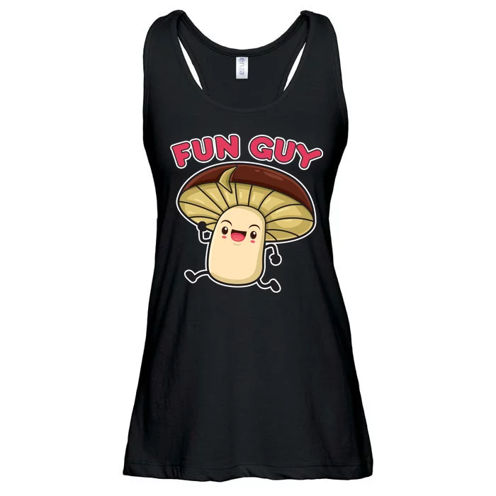 Fun Guy Fungi Mushroom Ladies Essential Flowy Tank