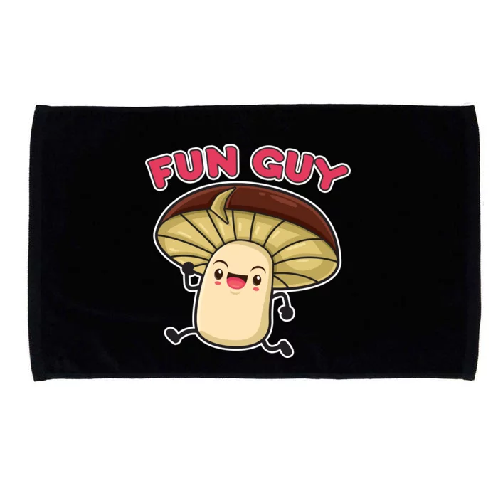 Fun Guy Fungi Mushroom Microfiber Hand Towel