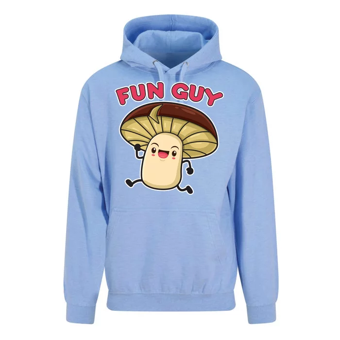 Fun Guy Fungi Mushroom Unisex Surf Hoodie