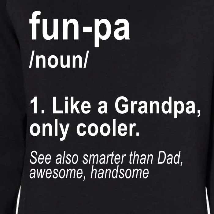 Fun-pa Fun Papa Womens California Wash Sweatshirt