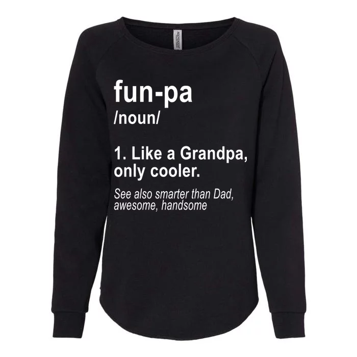 Fun-pa Fun Papa Womens California Wash Sweatshirt