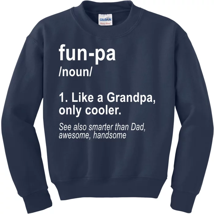 Fun-pa Fun Papa Kids Sweatshirt