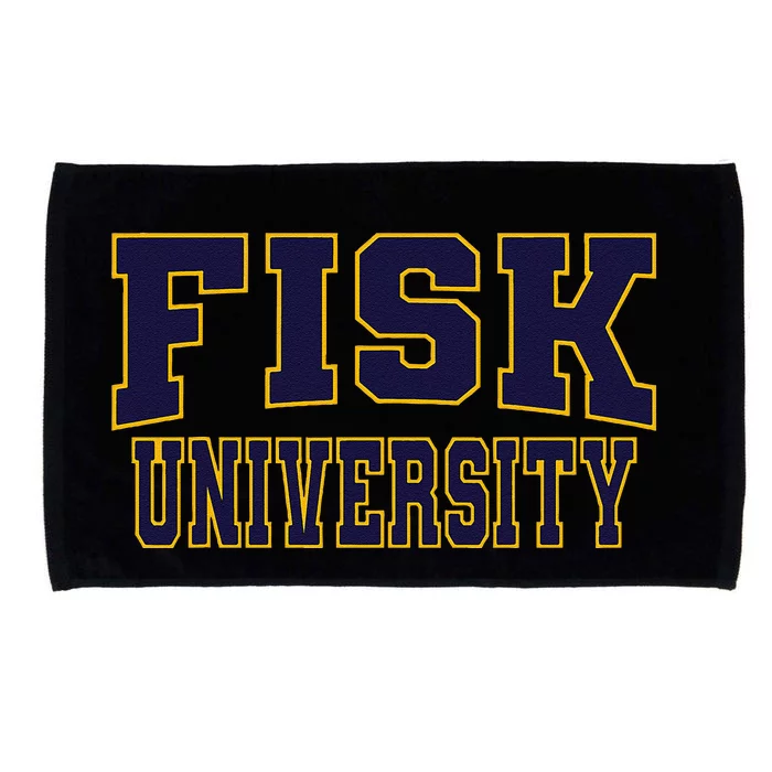 Fisk University Nvy01 Microfiber Hand Towel