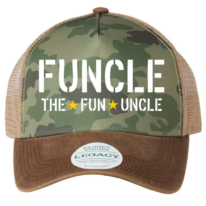 Funcle The Fun Uncle Army Stars Legacy Tie Dye Trucker Hat