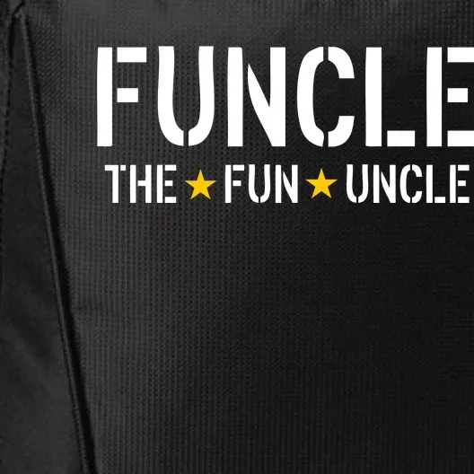 Funcle The Fun Uncle Army Stars City Backpack