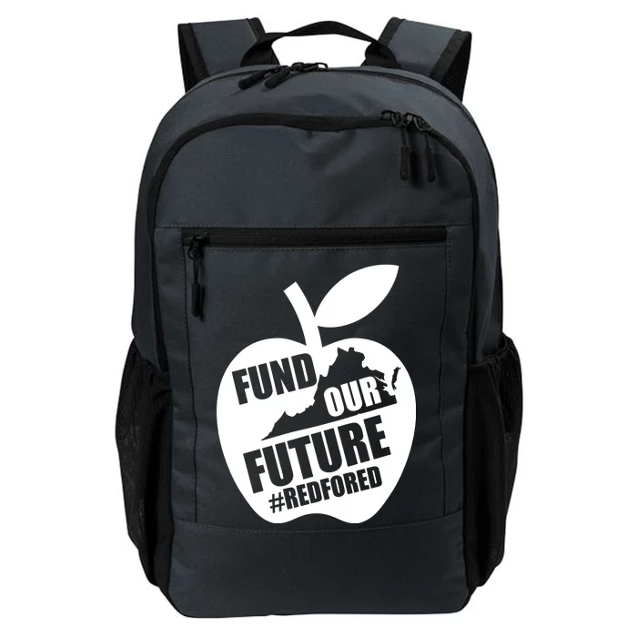 Fund Our Future Red for Ed Virginia Daily Commute Backpack