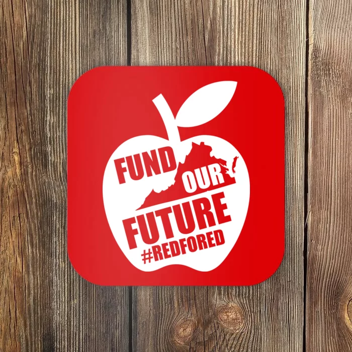 Fund Our Future Red for Ed Virginia Coaster