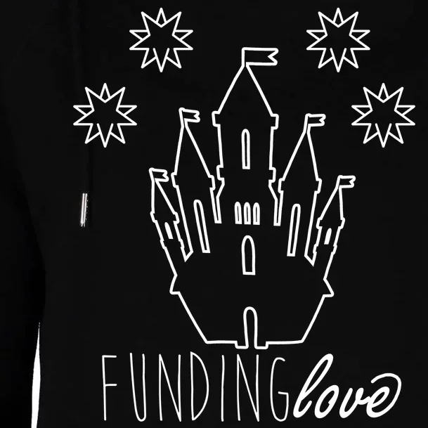 Funding Love Womens Funnel Neck Pullover Hood