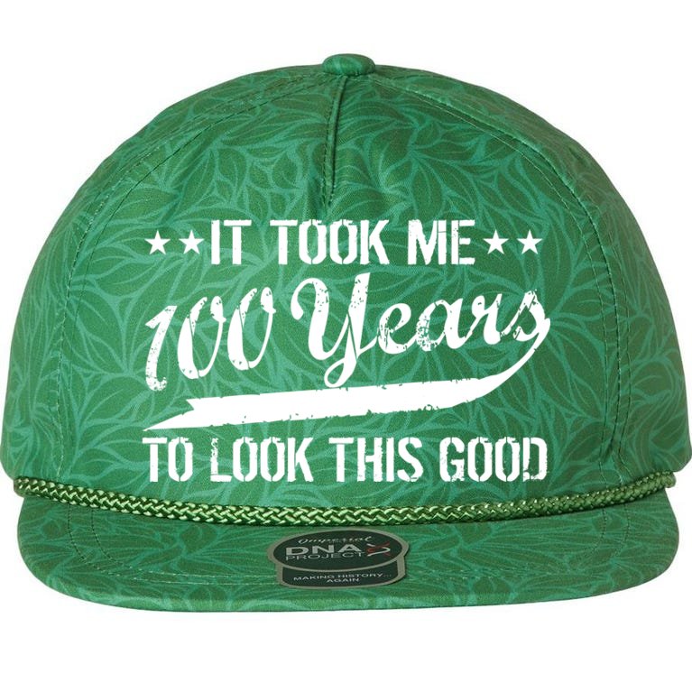 Funny 100th Birthday: It Took Me 100 Years To Look This Good Aloha Rope Hat