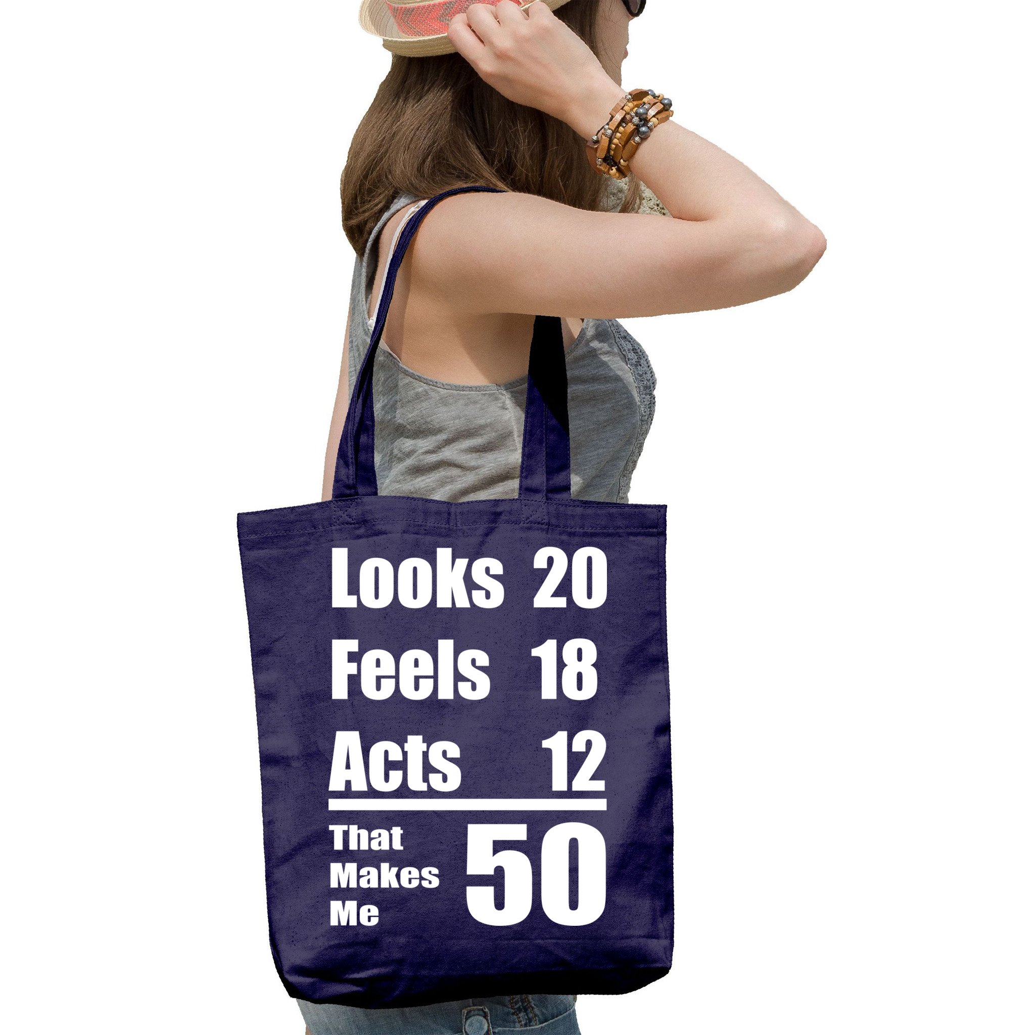 Took Me Fifty Years To Look This Fabulous 50th Birthday Tote Shopping Gym Bag 