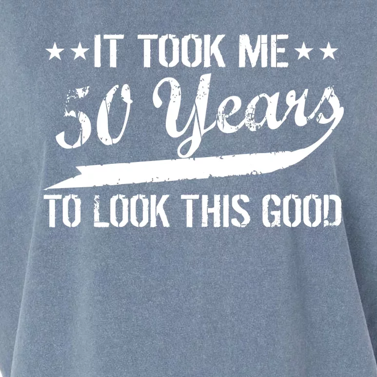 Funny 50th Birthday: It Took Me 50 Years To Look This Good Garment-Dyed Women's Muscle Tee