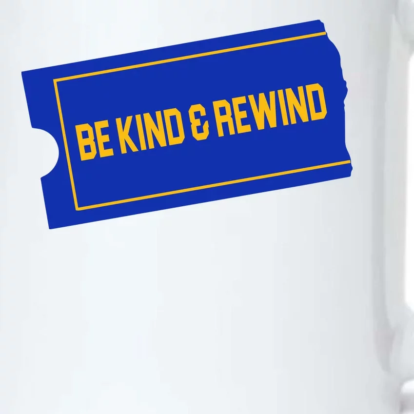 Funny 90s Be Kind Rewind Black Color Changing Mug