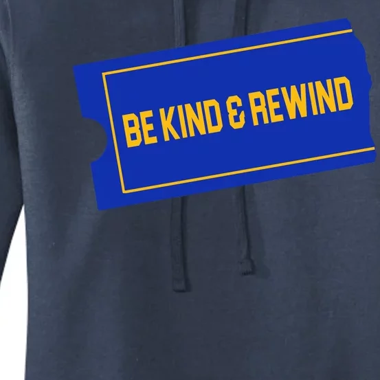 Funny 90s Be Kind Rewind Women's Pullover Hoodie