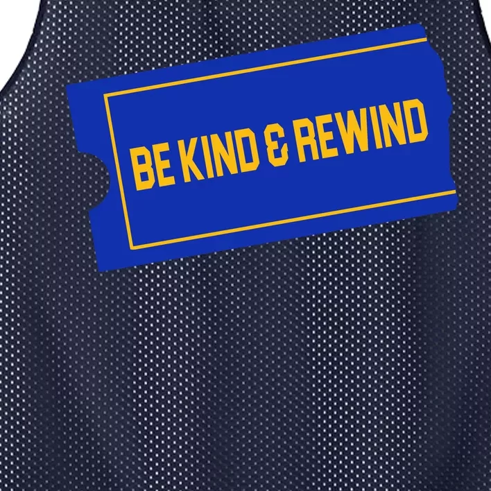 Funny 90s Be Kind Rewind Mesh Reversible Basketball Jersey Tank