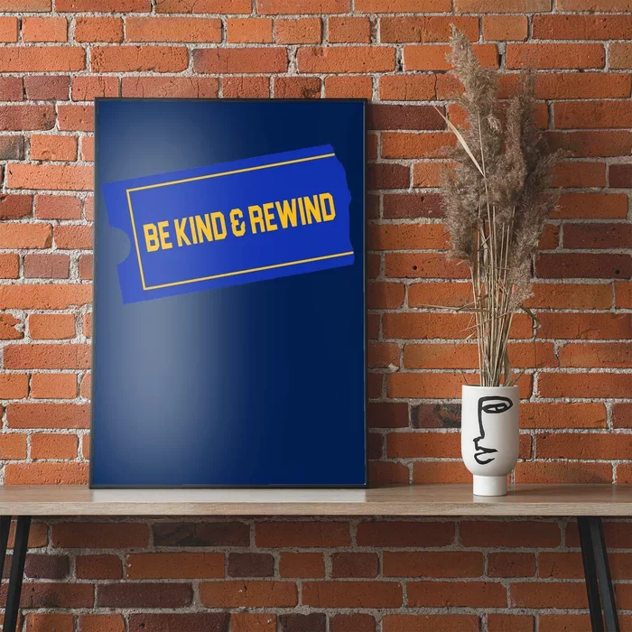 Funny 90s Be Kind Rewind Poster