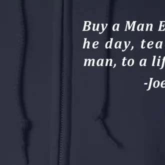 Funny Anti Joe Biden Quote Stumbles His Words Full Zip Hoodie